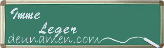 Imme Leger Visitenkarte